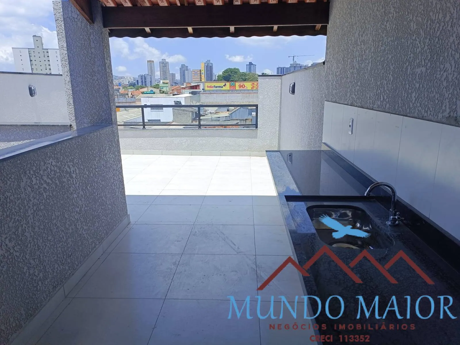 Imagem Cobertura à Venda com 2 Dormitórios 1 vaga - Casa Branca- Santo Andre