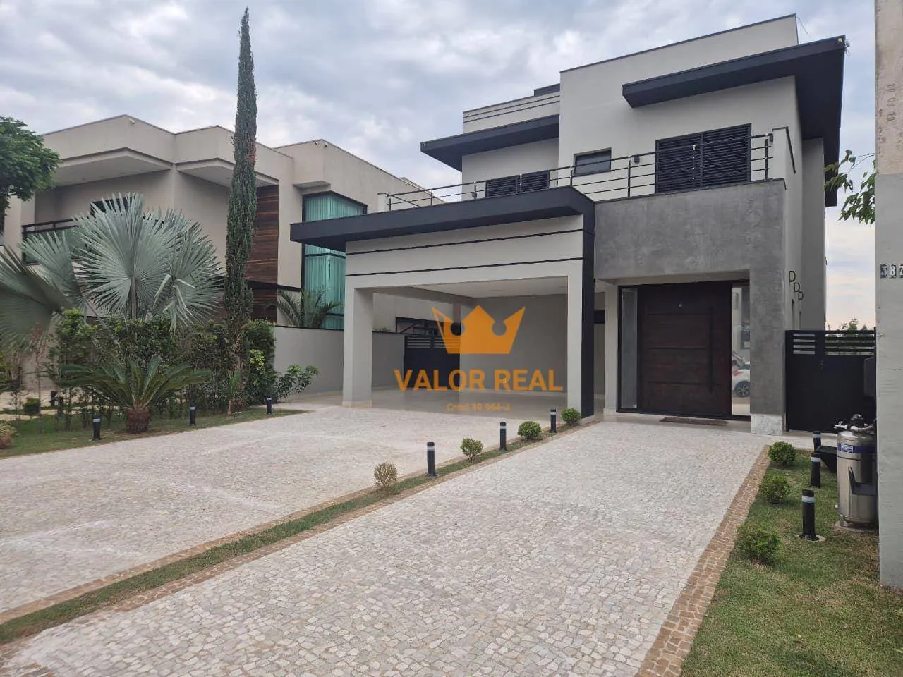 Foto do imóvel Casa Nova em Cond com 4 Suites, 6 vagas, 280 m² Residencial Ibi-Aram II. Aceita Financto.