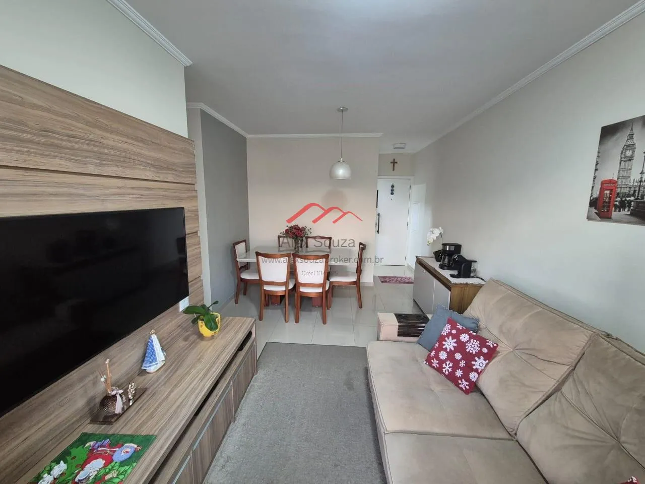 Imagem Apartamento para Venda em Campinas, Jardim dos Oliveiras, 3 dormitórios, 1 banheiro, 2 vagas
