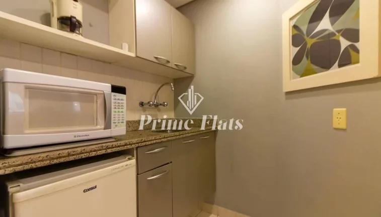 Imagem Flat disponível para locação no Mercure São Paulo Moema Times Square Hotel, com 30m², 1 dormitório e 1 vaga de garagem