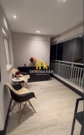 Imagem Apto 94m andar alto, vista livre, Cond Trilogy Centro SBC