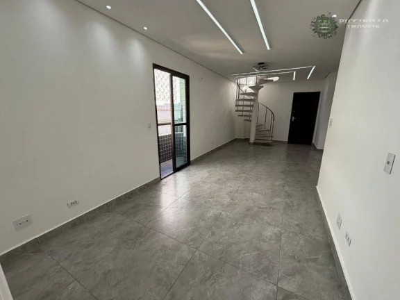 Imagem Cobertura com 3 dormitórios à venda, 120 m² por R$ 1.200.000,00 - Canto do Forte - Praia Grande/SP