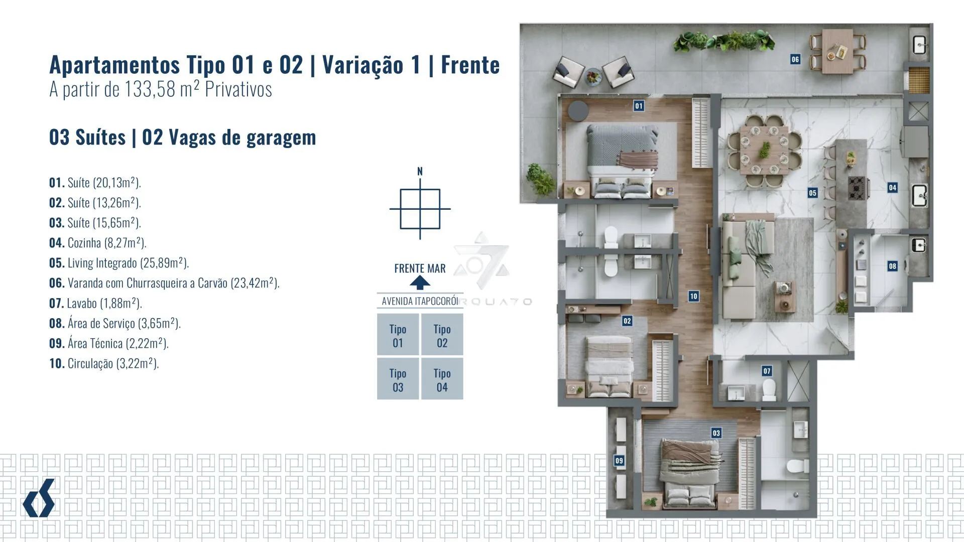 Imagem Panorama: Invista no seu futuro com estilo e sofisticação à beira-mar!