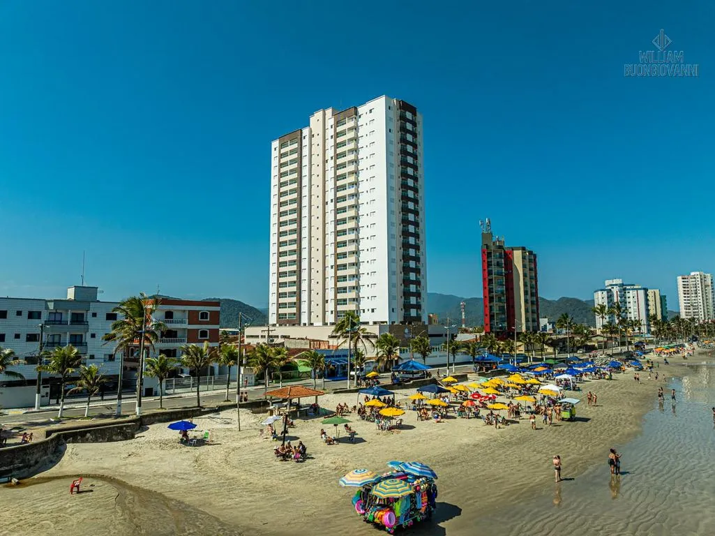 Imagem Apartamento 3 dormitórios sendo 1 suíte frente mar - Mongaguá