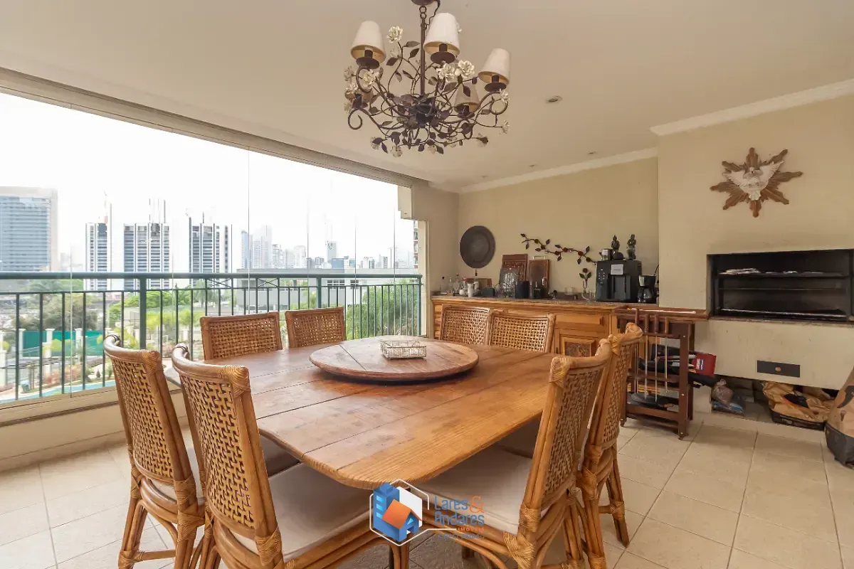 Imagem Apartamento para venda em Brooklin com 4 quartos, sendo 4 suítes, 205m²