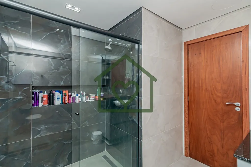 Imagem Cobertura impecável, pronta para morar, semi mobiliada, 289m2, amplo living todo em porcelanato com...