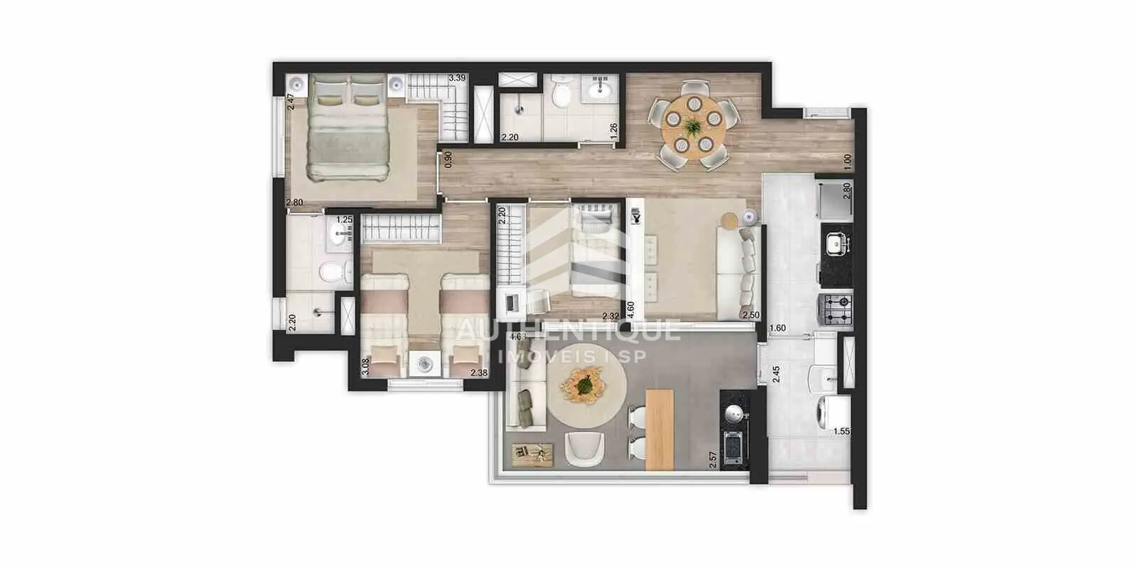 Imagem Eldorado Residencial Butantã - Apartamento à venda em São Paulo/SP