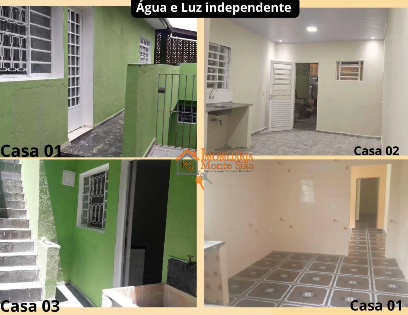 Imagem Casa com 3 dormitórios à venda, 1 m² por R$ 450.000,00 - Jardim Paraíso - Guarulhos/SP