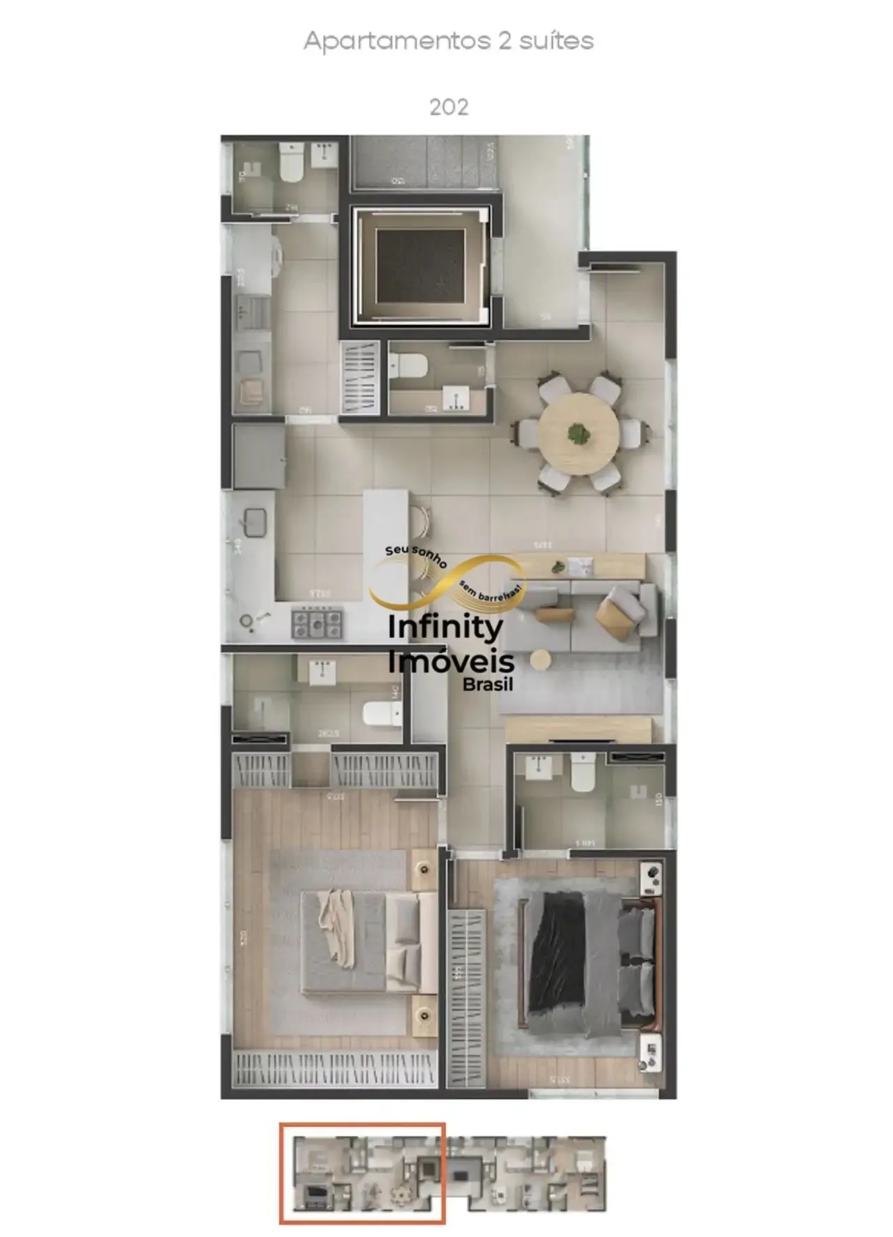 Imagem Distinto - Apartamento à venda no bairro Gutierrez - Belo Horizonte/MG