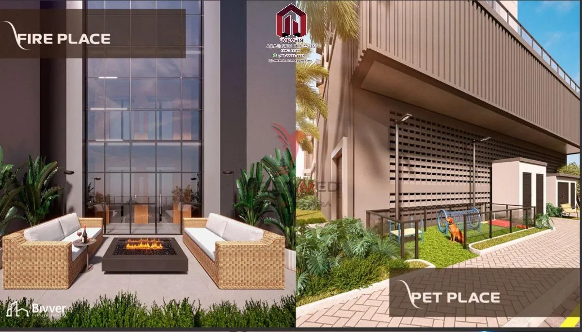 Imagem Apartamentos 1 Quarto , 33m2 e 2 Dorm 58m2 no Bivver Residence Em Piçarras SC BRASIL