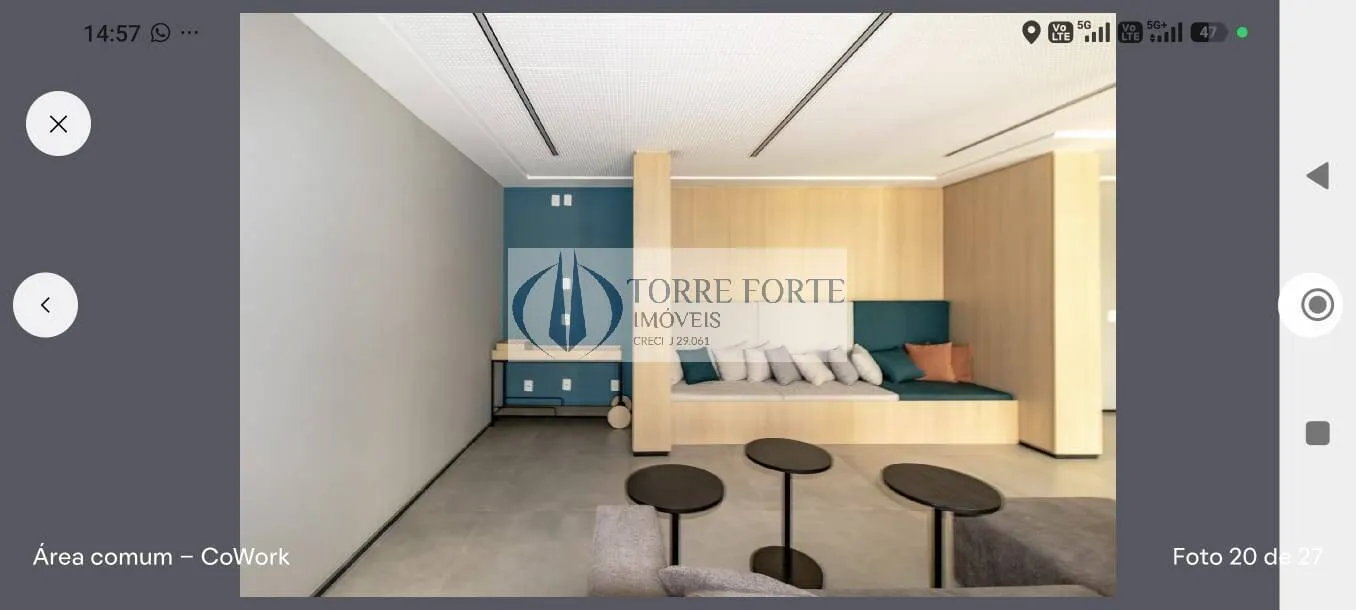 Imagem Lindo apartamento mobiliado, 25 m², bem localizado na Vl. Nova Conceição