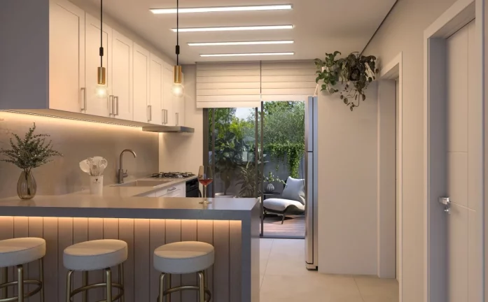 Imagem Sobrado Duplex 2 quartos sendo 2 suítes para venda no bairro Planalto em Caxias do Sul