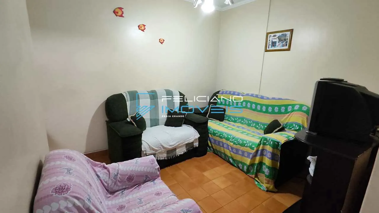Imagem Apartamento com 1 quarto, Canto do Forte, Praia Grande - R$ 285 mil, Cod: 7446