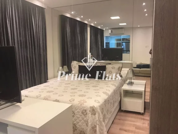 Imagem Flat disponível para venda no Condomínio Edifício Diogo Home Boutique na Vila Nova Conceição, com 48m², 1 dormitório e 1 vaga