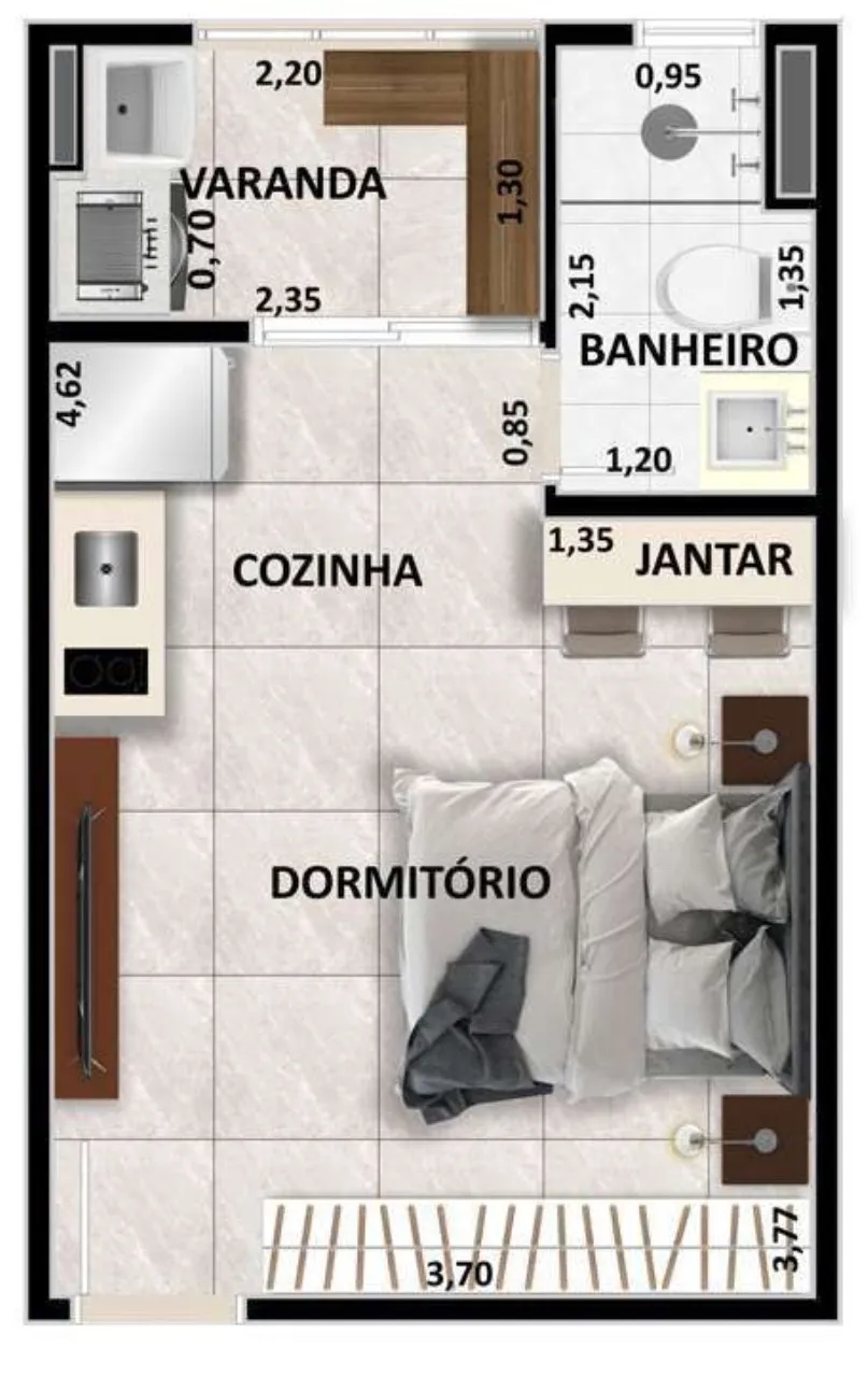 Imagem APARTAMENTO RESIDENCIAL em São Paulo - SP, Vila Parque Jabaquara