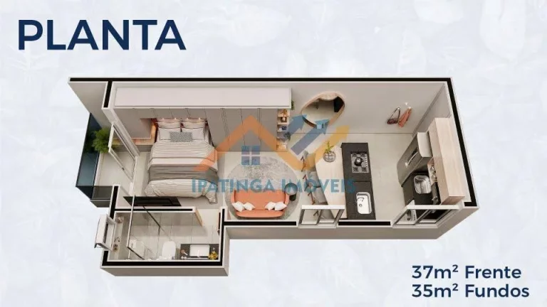Imagem Apartamento Kitchenette/Studio no Horto