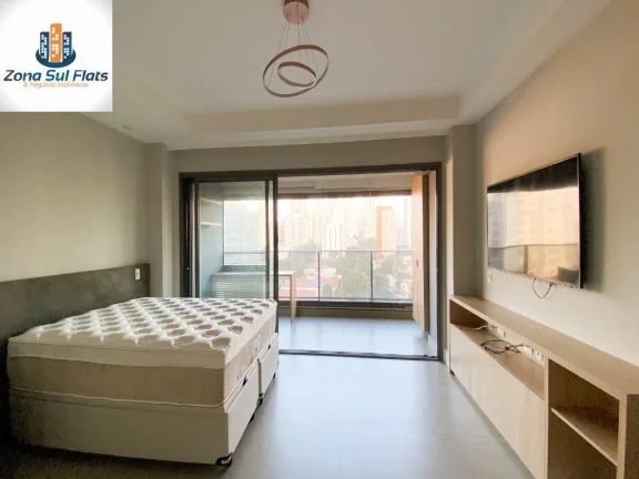 Foto do imóvel Apartamento Mobiliado à Venda No Brooklin Com 1 Suíte e 1 Vaga em RUA NOVA YORK