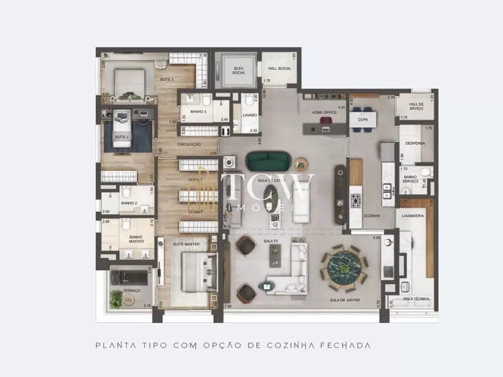 Imagem Vila Mariana - Apartamento Alto Padrão 210m2