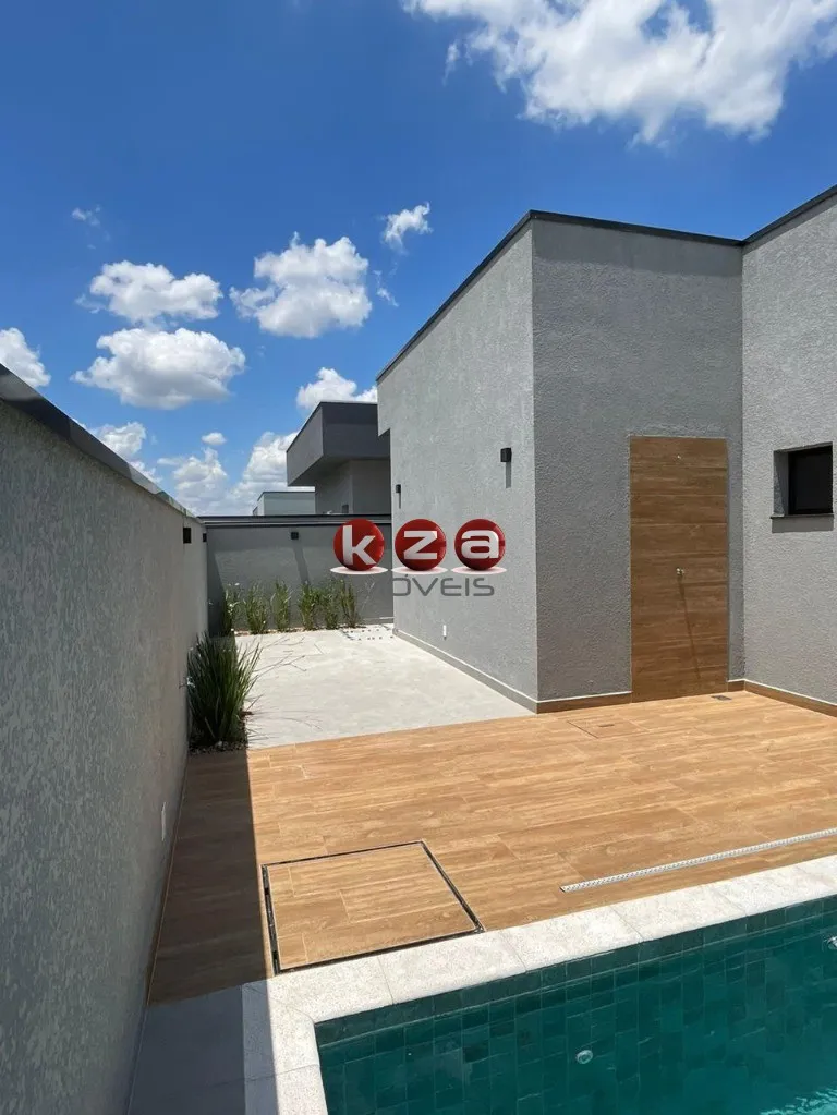 Imagem Casa de luxo à venda em Paulínia-SP, Condomínio Residencial Royal Garden: 3 quartos, 3 suítes, 2 salas, 4 vagas de garagem, 186m².