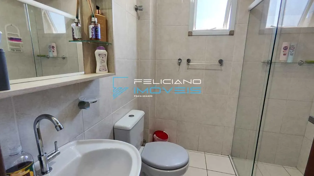 Imagem Apartamento com 2 quartos, Guilhermina, Praia Grande - R$ 550 mil, Cod: 6892