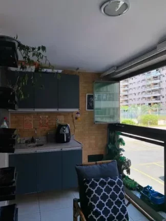 Imagem Apartamento no Park Premium Recreio Residences lazer completo com piscina quadra de areia