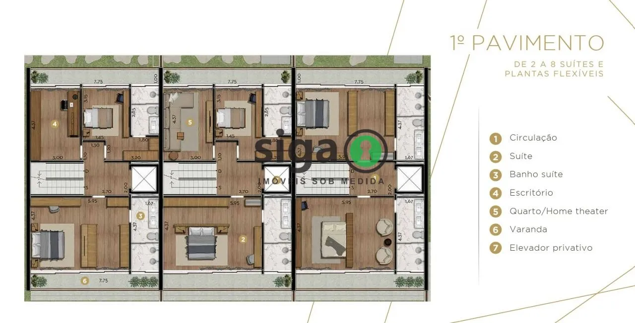 Imagem Casa em condomínio para venda Alto de Pinheiros 04 suítes, São Paulo - SP