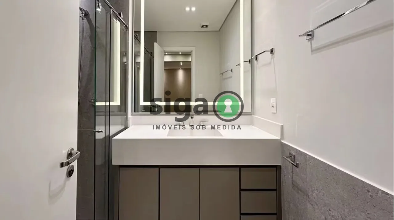 Imagem Apartamento duplex com 110m² sendo 2 quartos, 2 banheiros e 2 vagas - Jardins - São Paulo/SP