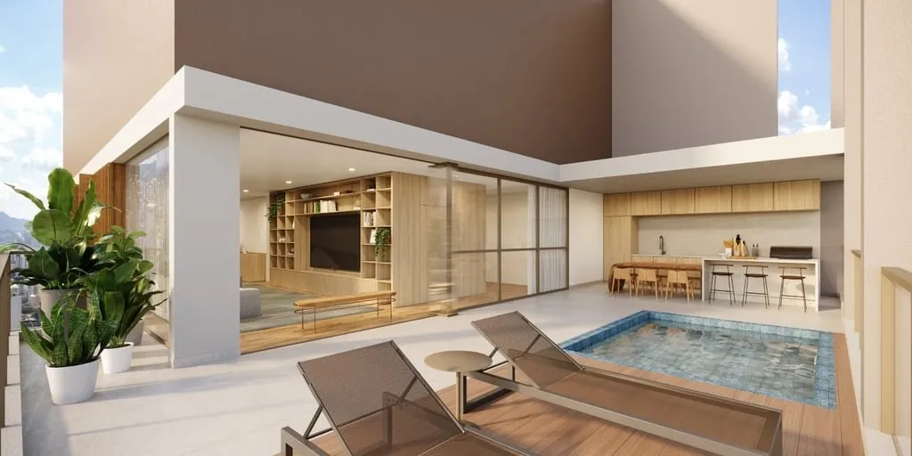 Imagem Sofisticação, conforto e conveniência. Com um design moderno e elegante, esse empreendimento prop...