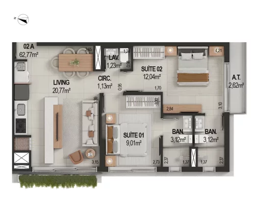 Imagem IT's - Fase 1 - Apartamento à venda no bairro Várzea - Itapema/SC