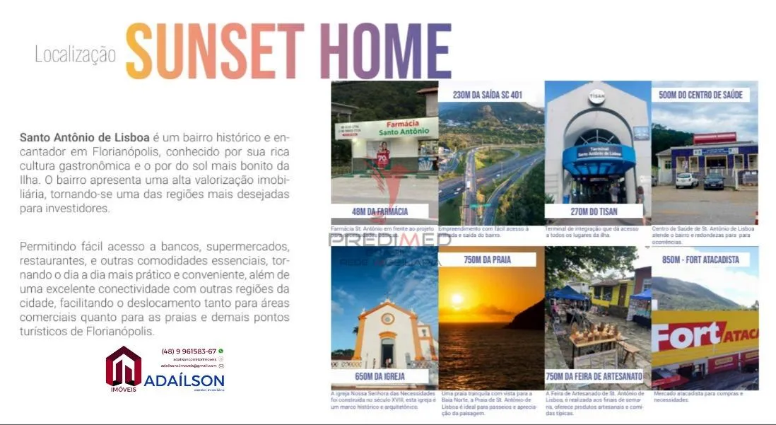 Imagem Unidades habitacionais do B7 Sunset Home Florianópolis SC Brasil