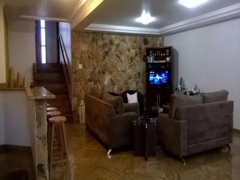 Imagem Casa de luxo em condomínio à venda em Campinas-SP, bairro Caminhos de San Conrado: 4 quartos, 2 suítes, 2 salas, 8 banheiros, 4 vagas, 351m².