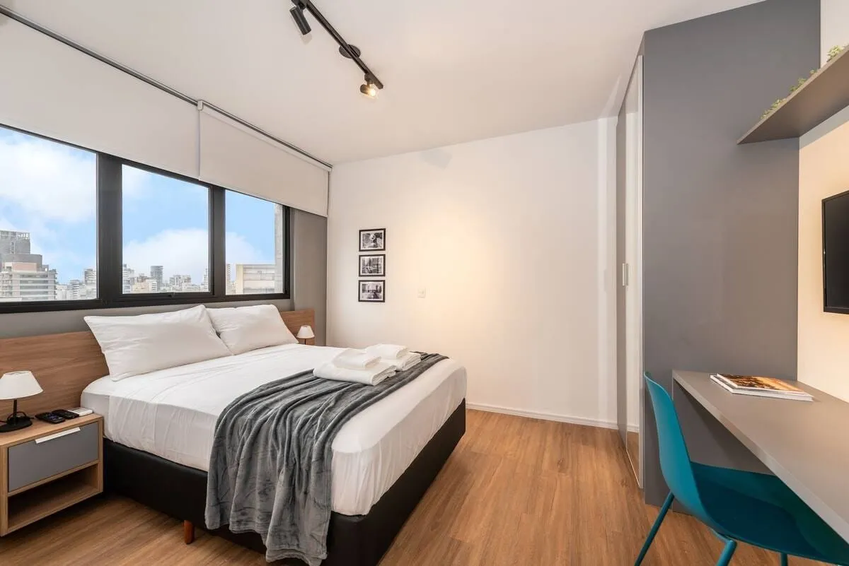 Imagem Apartamento com 1 Quarto para alugar, 25m² - Consolação