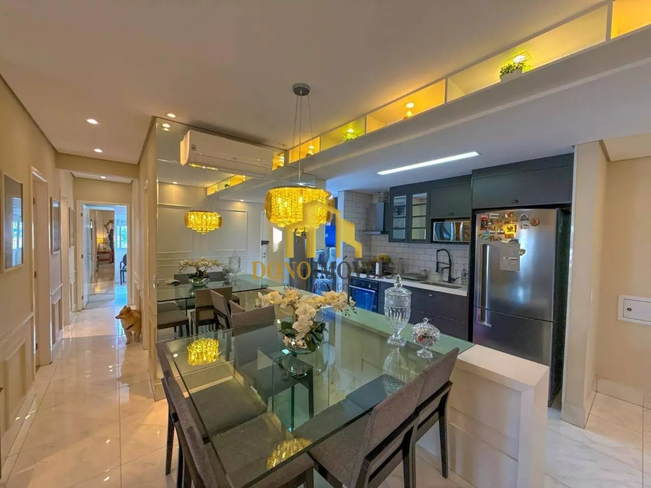 Imagem Apartamento 94m² com 3 dormitórios e 2 vagas - Trilogy Home, Centro SBC