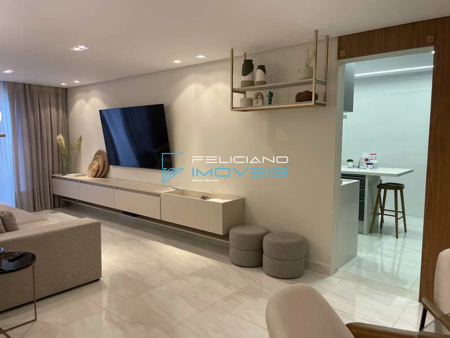 Imagem Apartamento com 3 quartos, Tupi, Praia Grande - R$ 1.3 mi, Cod: 7369