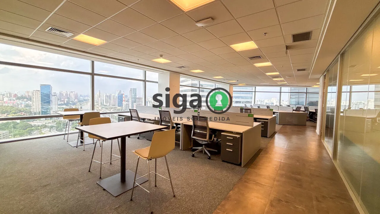 Imagem Laje Corporativa Mobiliada AAA | 1.473 m² | Alto Padrão