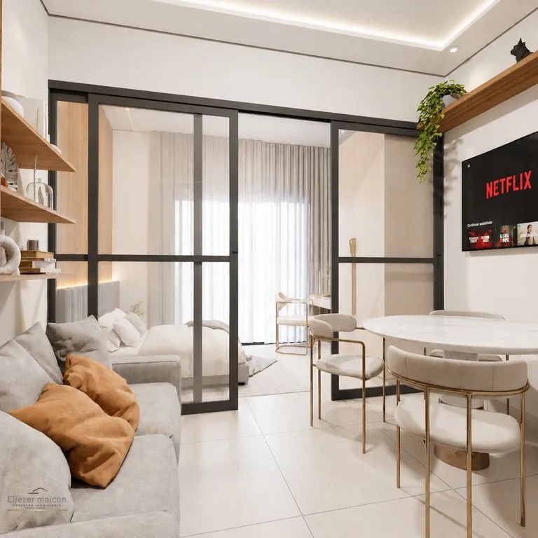 Imagem Studio no Centro de Poços de Caldas com Ofurô | Vilagio d'Italia