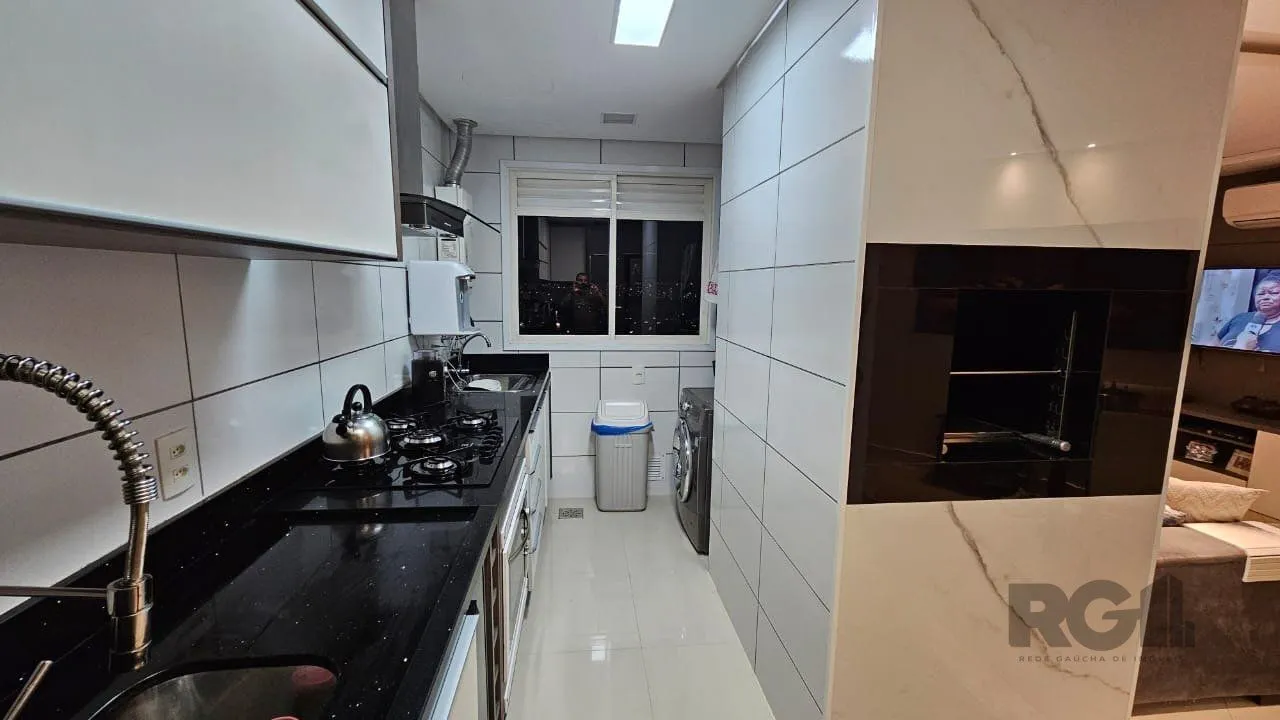 Imagem Apartamento com 2 quartos, churrasqueira, vaga, no bairro Cristo Redentor Poa/RS