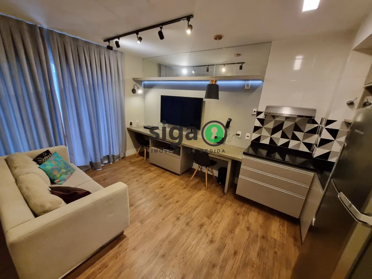 Imagem Apartamento com 1 Quarto à Venda na Chácara Santo Antônio.