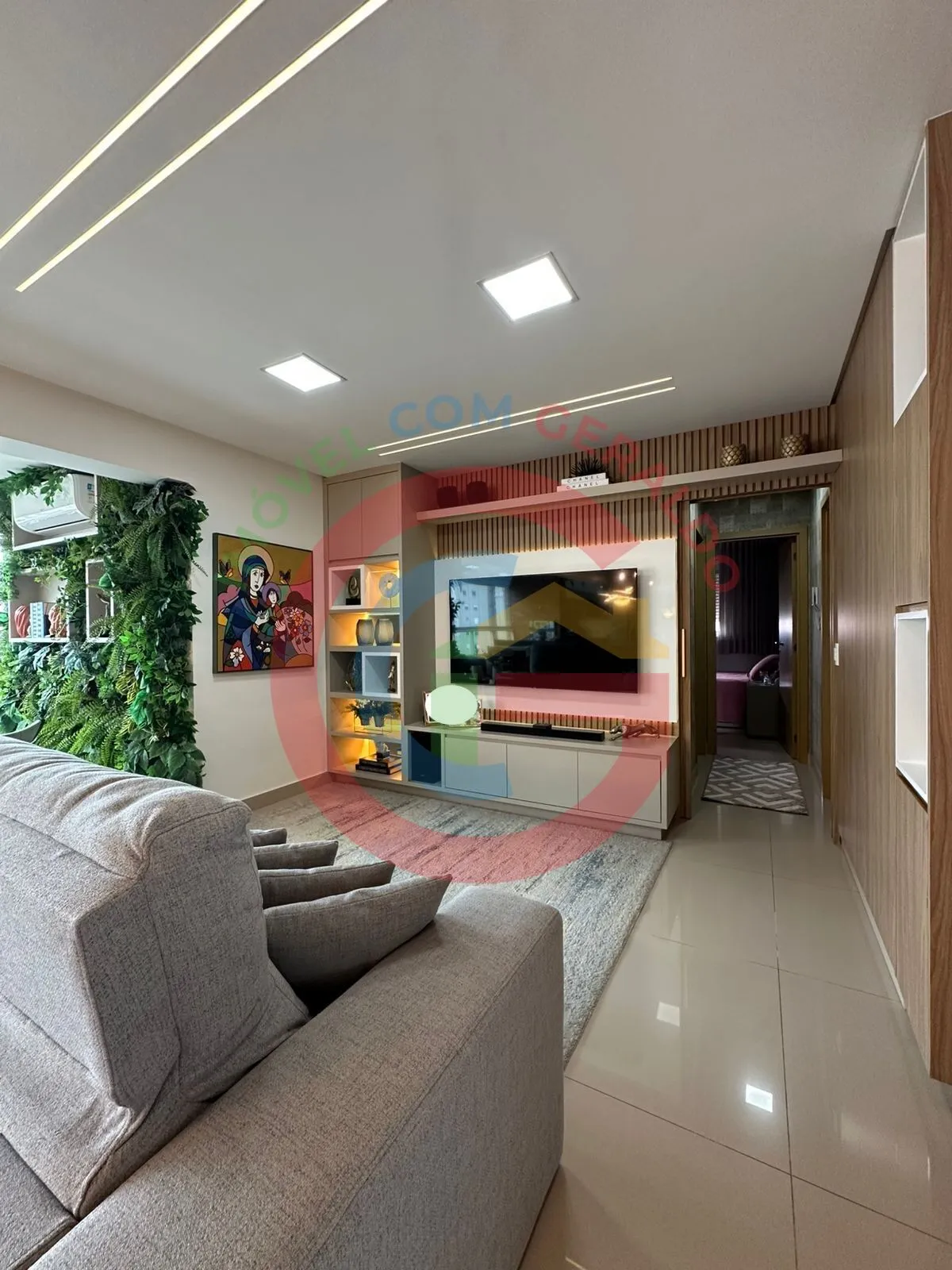 Imagem Apartamento mobiliado, 3 suíte. 3 Vagas INDEPENDENTES.