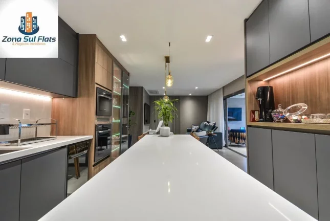 Imagem Apartamento à Venda Em Mirandópolis Com 3 Suítes, Varanda Gourmet e 2 Vagas