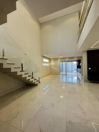 Imagem Casa de condomínio à venda, no Village Santa Georgina, em Franca, Distrito Industrial, com 4 quartos, 293m2