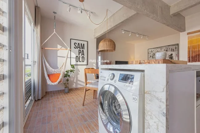 Imagem Apartamento à venda em São Paulo-SP, Jardim America: 2 quartos, 1 suíte, 1 sala, 2 banheiros, 65m².