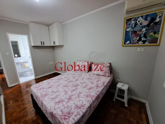 Imagem Apartamento à venda com 92m², 2 quartos, 1 suíte, dependência por R$550.000,00 no José Menino em Santos