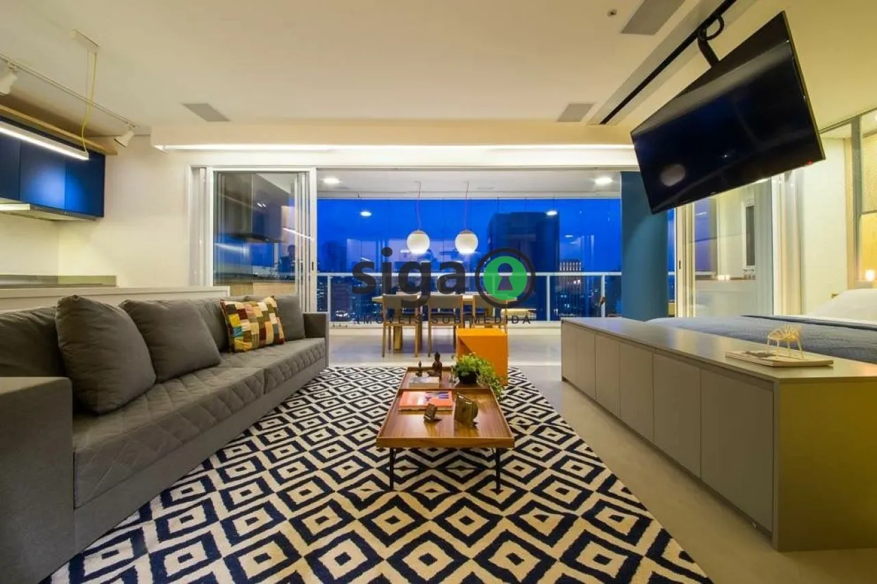 Imagem . Apartamento charmoso e de bom gosto para pessoas modernas e descoladas.