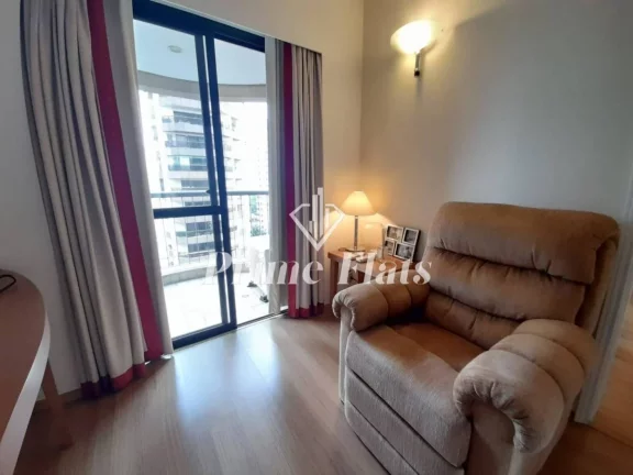 Imagem Flat disponível para locação no Clarion Faria Lima, com 54m², 2 dormitórios e 2 vagas