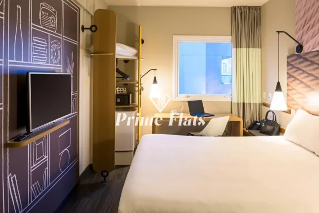 Imagem Flat disponível para venda no Íbis São Paulo Tatuapé, com 17m², 1 dormitório e 1 vaga
