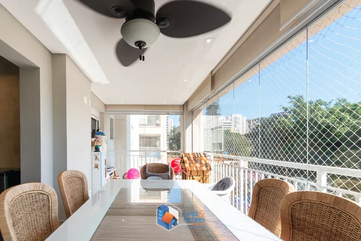 Imagem Apartamento para venda em Brooklin com 4 quartos, sendo 2 suítes, 175m²