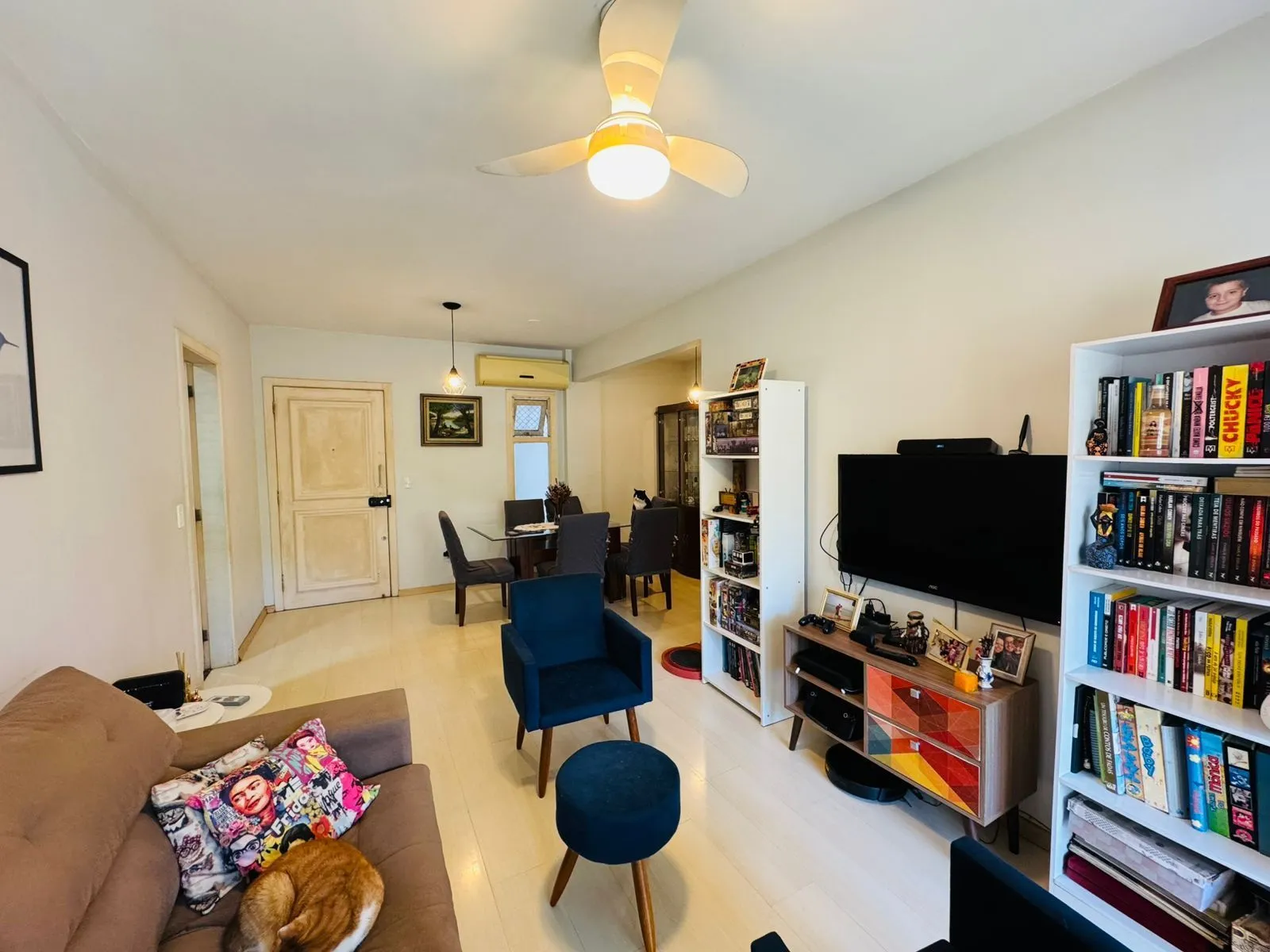 Imagem Apartamento Semimobiliado com 94,67 m² Privativos, 3 Dormitórios,