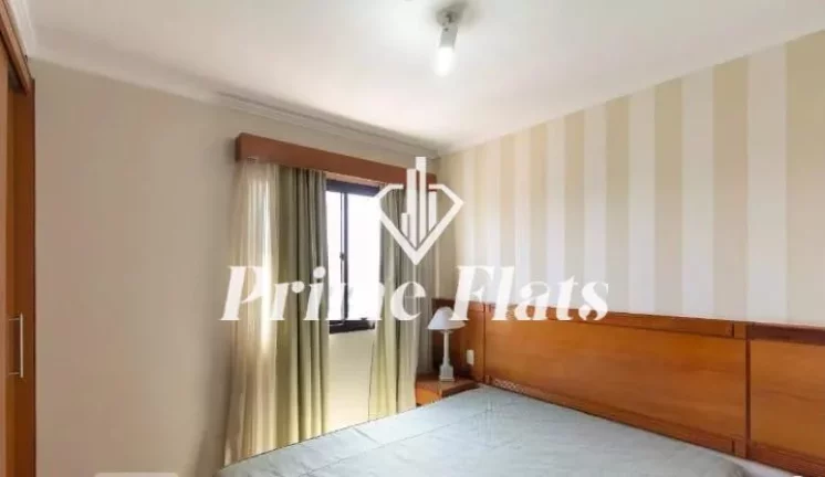 Imagem Flat disponível para locação no Quality Suítes Long Stay Vila Olímpia, com 52m², 2 dormitórios e 1 vaga