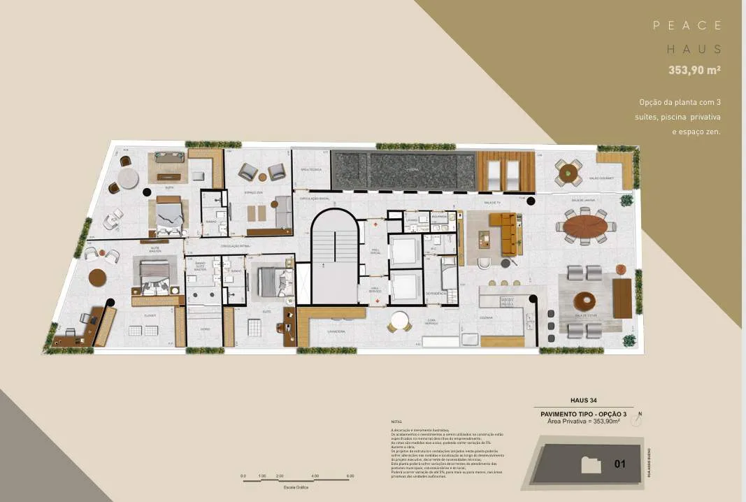 Imagem Haus 34 Botafogo | Casas Suspensas 353m² | Rua Assis Bueno 34